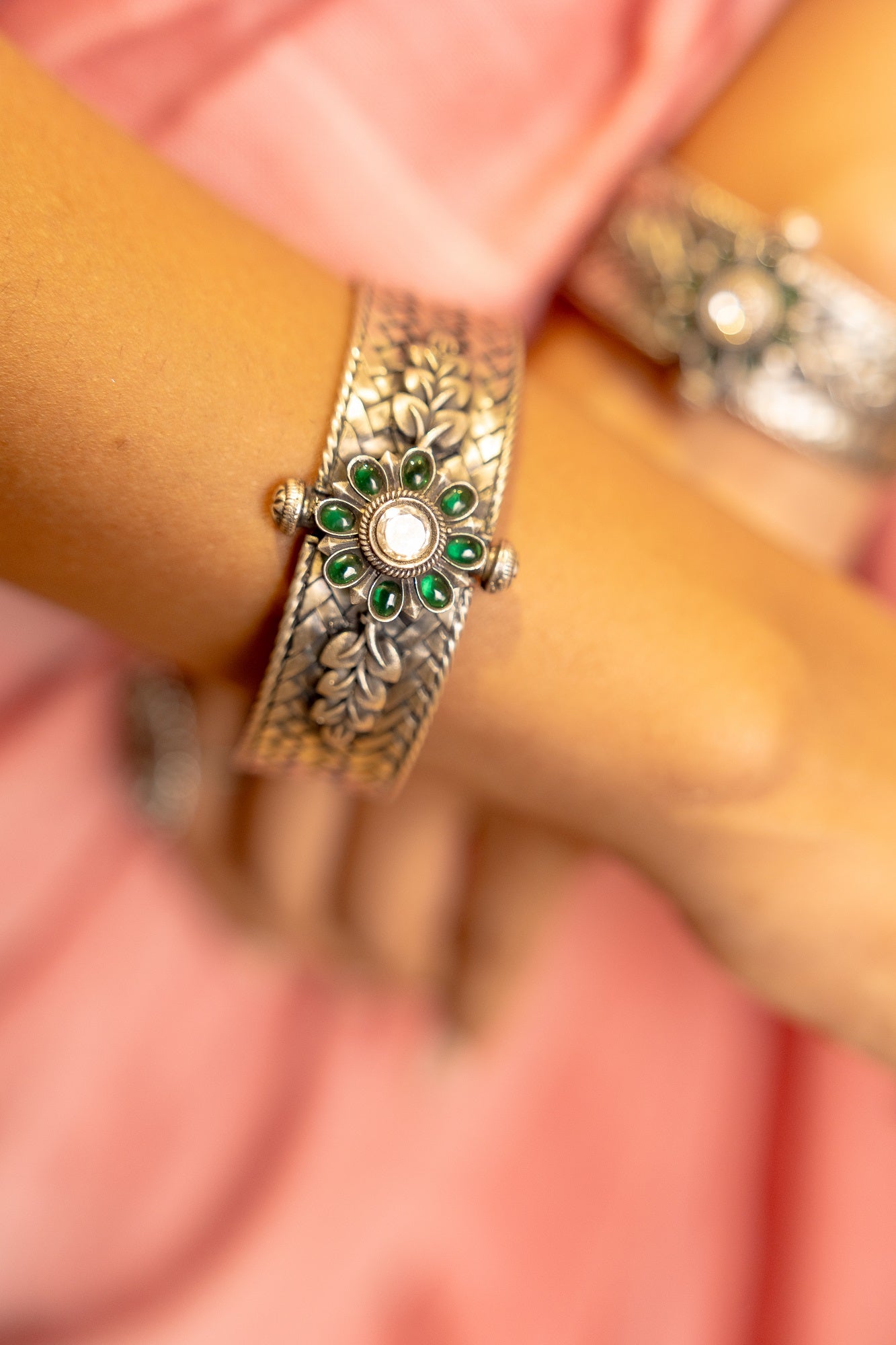 Nalini Silver Bangle